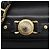 VERSACE Schultertasche Nylon Leder Black Gold Auth 205264 Schwarz Golden - Ansicht 9