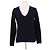 Zadig & Voltaire Camisola de lã azul marinho