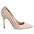 Décolleté Manolo Blahnik in camoscio beige