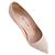 Décolleté Manolo Blahnik in camoscio beige - vista 4