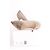 Décolleté Manolo Blahnik in camoscio beige - vista 5