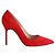 Décolleté Manolo Blahnik in camoscio rosso