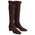 Bottes Eldon Lk Bennett marron daim - vue 3