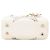 DIOR - Borsa a tracolla Lady Dior Micro Lucky Star in pelle liscia bianca edizione limitata Bianco - vista 4
