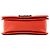 CHANEL - Borsa a tracolla mini Chanel Boy in pelle liscia arancione - vista 3