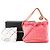 CHANEL - Borsa a tracolla Chanel 22 mini in pelle liscia rosa - vista 9