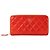 CHANEL - Cartera larga Classic/Timeless en cuero charol rojo Roja