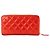 CHANEL - Cartera larga Classic/Timeless en cuero charol rojo Roja - vista 3