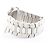 Bulgari Relógio Bvlgari Assioma AA48S L6648 SS WZ com mostrador bege Prata - vista 6
