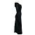 Khaite Onyx Marisole Off-Shoulder Figuriertes Strick-Midikleid Schwarz - Ansicht 2