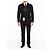 Autre Marque Suitsupply, esmoquin Havana seersucker negro - vista 2