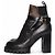 Louis Vuitton, botas de cano curto com fivela star trail Marrom Preto - vista 7