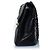 Chanel, Gesteppte XL Vintage Klappentasche Schwarz Golden - Ansicht 5