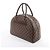 Borsa Louis Vuitton Nolita Damier Ebene in marrone N41455 Rosso - vista 2