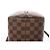 Borsa Louis Vuitton Nolita Damier Ebene in marrone N41455 Rosso - vista 9