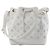 Borsa a tracolla Louis Vuitton Petit Noe NM Monogram Cutout in White M20740 Beige