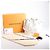 Borsa a tracolla Louis Vuitton Petit Noe NM Monogram Cutout in White M20740 Beige - vista 15