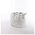 Borsa a tracolla Louis Vuitton Petit Noe NM Monogram Cutout in White M20740 Beige - vista 2
