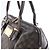 Borsa a tracolla Louis Vuitton Berkeley Damier Ebene in marrone N52000 Rosso - vista 3