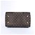Borsa a tracolla Louis Vuitton Berkeley Damier Ebene in marrone N52000 Rosso - vista 7
