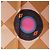 Hermès Carré 90 Double Face "Tapis de Selle" Silk handkerchief in Orange - view 8