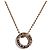 Bulgari Bvlgari B.Zero 1 Halskette 750 (PG) × Ceramic 12.1g 346082 Weiß