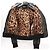Giacca Biker Dolce & Gabbana in pelle nera e leopardata, Taglia 38 Nero - vista 6