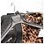 Giacca Biker Dolce & Gabbana in pelle nera e leopardata, Taglia 38 Nero - vista 9