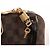 Louis Vuitton Alma BB Damier Ebene 2Way Handtasche in Braun Rot - Ansicht 12