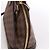 Louis Vuitton Alma BB Damier Ebene 2Way Handtasche in Braun Rot - Ansicht 4
