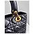 Christian Dior Borsa Lady Dior in pelle nera Nero - vista 12