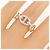 Ring Anillo Hermès Chaine d'Ancre Enchainée - vista 4