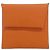 Hermès Hermes Bastia Coin Purse in Feu Red