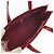 Louis Vuitton Vernis Rayures Wilshire PM Handtasche Rot - Ansicht 8