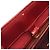 Louis Vuitton Vernis Rayures Wilshire PM Handtasche Rot - Ansicht 9