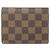Louis Vuitton Damier Portefeuille Victorine Wallet N41659 Rosso Damier ebene - vista 2
