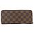 Louis Vuitton Damier Portefeuille Clemence Wallet Fucsia Damier ebene - vista 2