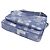 Borsa a tracolla Louis Vuitton Damouflage Trio Messenger Blu - vista 3