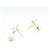 Autre Marque Orecchini Tiffany Kiss in oro giallo 18K - vista 3