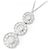 Autre Marque Tiffany & Co. Circlet Triple Drop Halskette - Ansicht 3