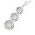 Autre Marque Tiffany & Co. Circlet Triple Drop Halskette - Ansicht 4