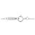 Autre Marque Tiffany & Co. Circlet Triple Drop Halskette - Ansicht 5