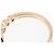 Autre Marque Anel Tiffany Jazz Graduated em ouro rosa - vista 4
