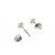 Autre Marque Boucles d'oreilles puces Tiffany Solitaire - vue 3