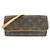 Louis Vuitton Monogram Pochette Twin PM M51854 Schultertasche Braun