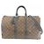 Louis Vuitton Monogram Macassar Keepall Bandoulière 45cm Boston Bag Braun