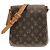 Bolso de hombro Louis Vuitton Monogram Musette Salsa Castaño