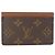 Tarjetero Louis Vuitton Monogram Castaño