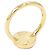 Anillo Louis Vuitton LV Pearly Confetti Castaño Dorado - vista 3