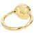 Anel Band Pearly Confetti Louis Vuitton Dourado Cinza - vista 2